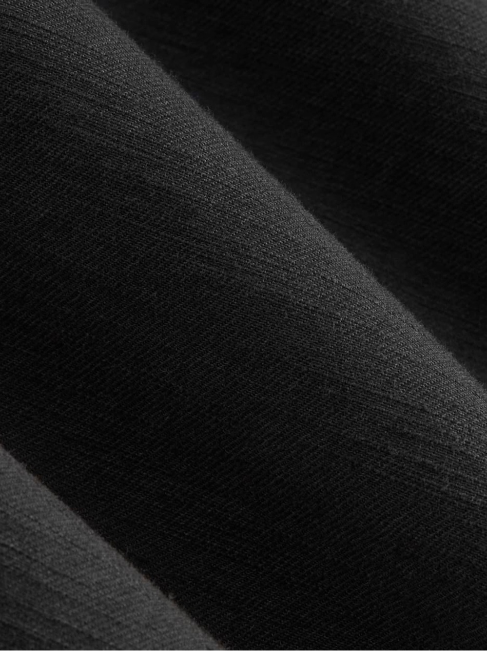NWOT EVERLANE The Fatigue Barrel Pant in Black Cotton Linen Blend Size 8 - Picture 6 of 16